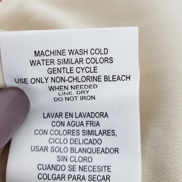 NWT Floral Strapless Hi-Lo Dress Small Flowy Strapless Pink Blush Pastel Wedding - Picture 7 of 7